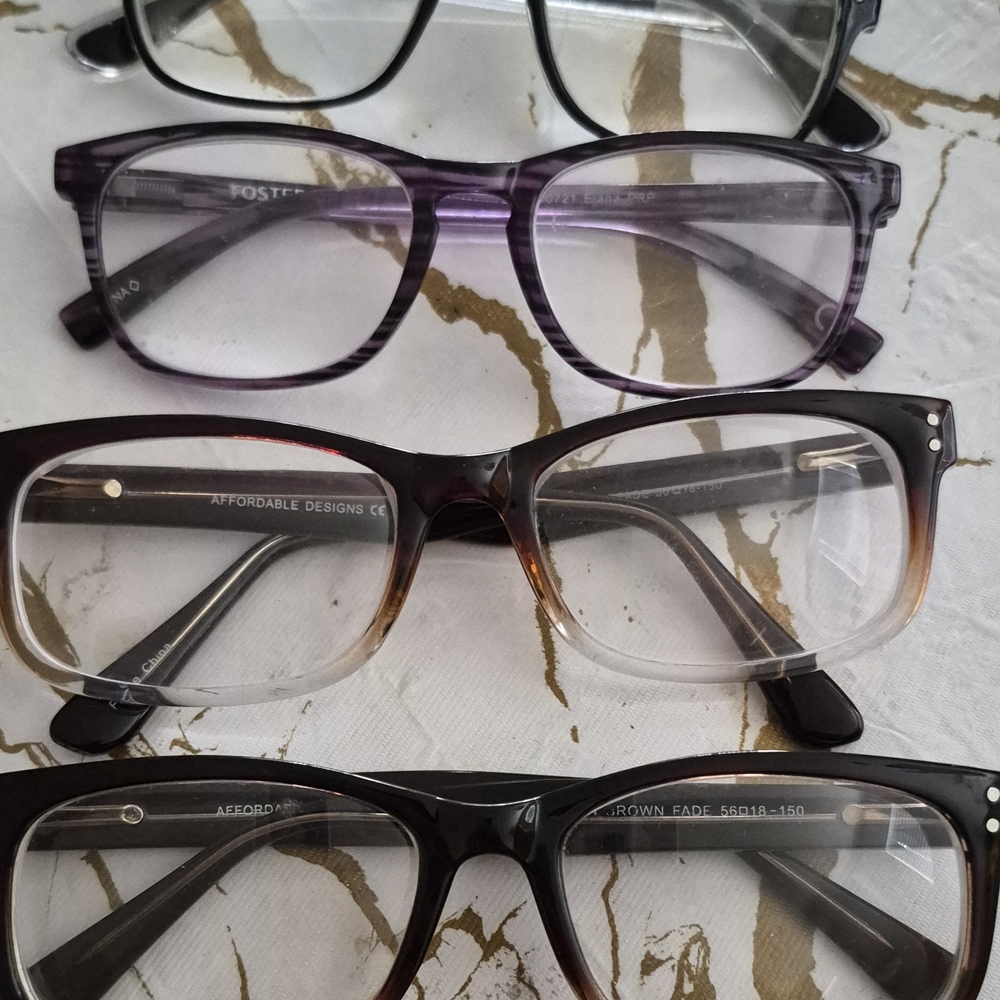 Four Eyeglass Frames